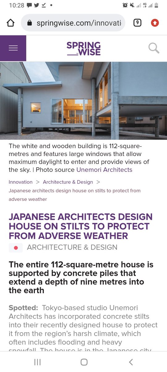 felix_mothemane's tweet photo. Japan had the same flooding problem as KZN many years ago & this is how they resolved it.They used concrete stilts or pillars as structural support to protect their houses from being swayed by water.Civil engineers recommend this especially on houses built on hills.
#KZNFlooding https://t.co/aGW53QWZc8