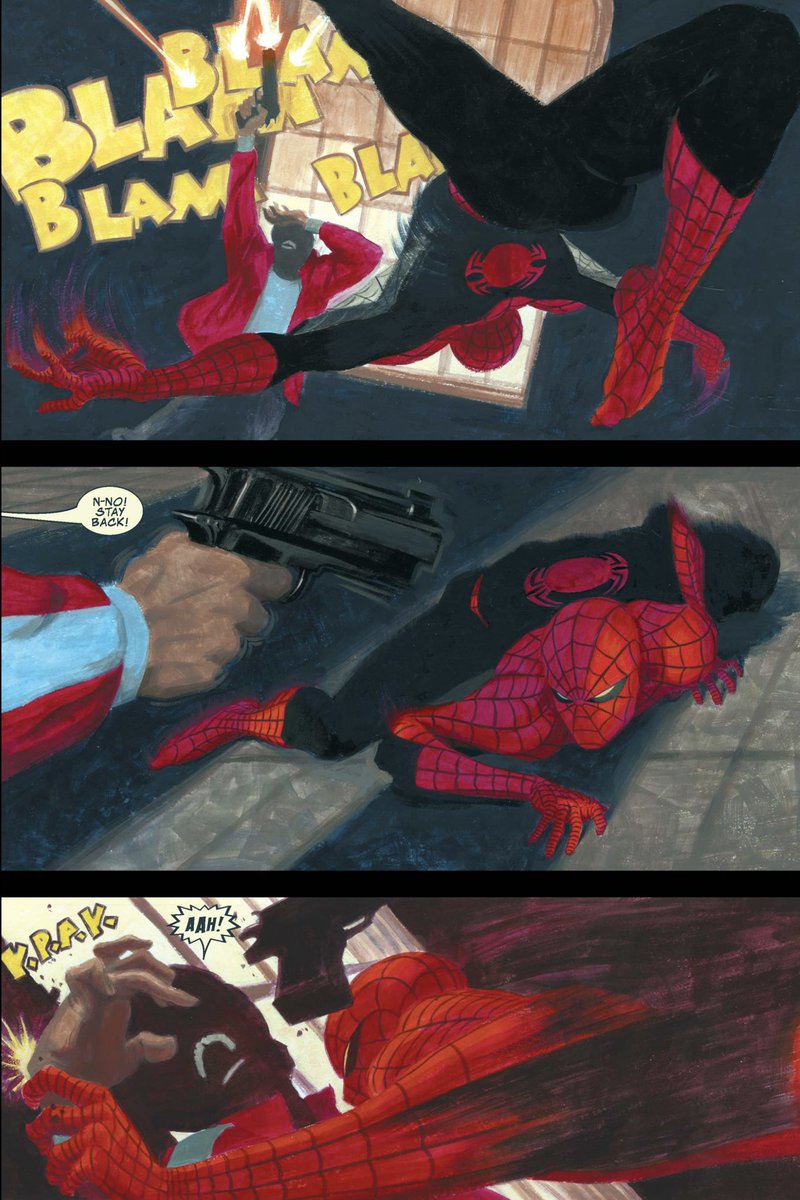 RT @CoolComicArt: Mythos : Spider-Man (2007) art by Paolo Rivera @PaoloMRivera https://t.co/qYcK4JgLvq