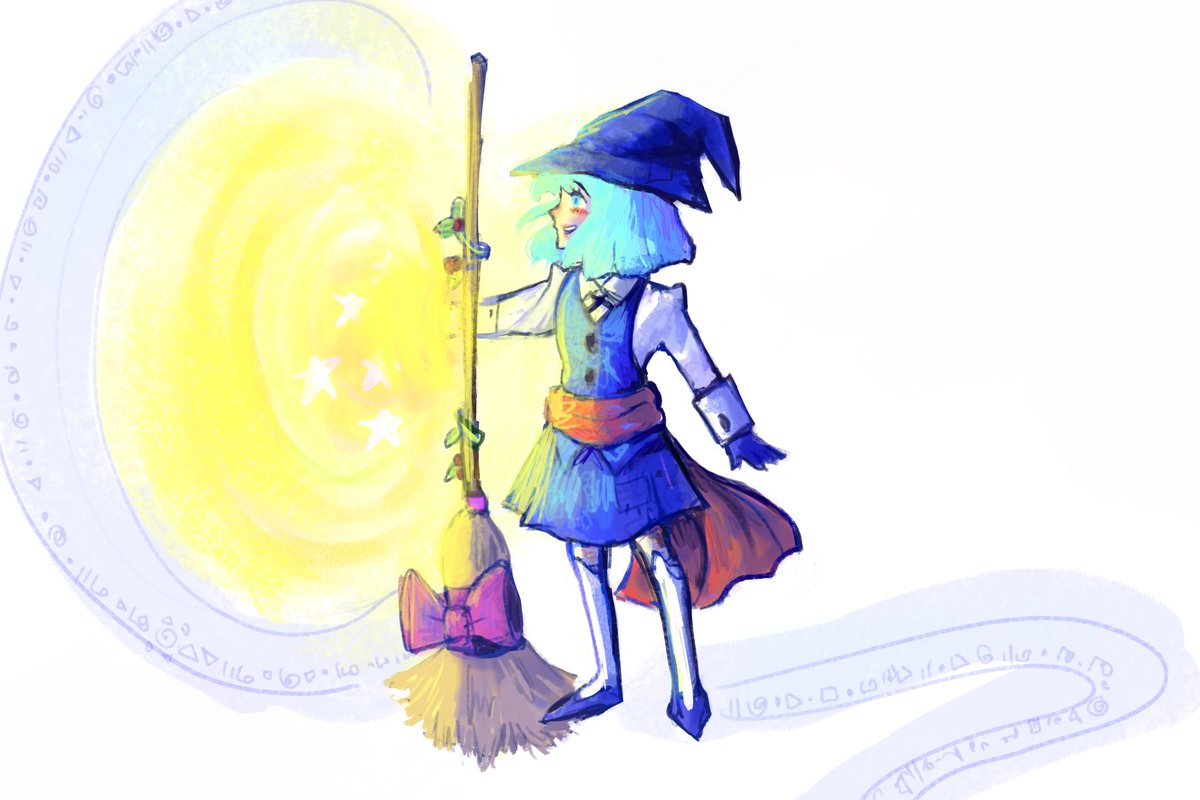 ----midnight sketch 🌙

What else to fight off art block than drawing fanart!!!! I love this series so much :'))) 

~Little Witch Academia WIP✨🌱💙