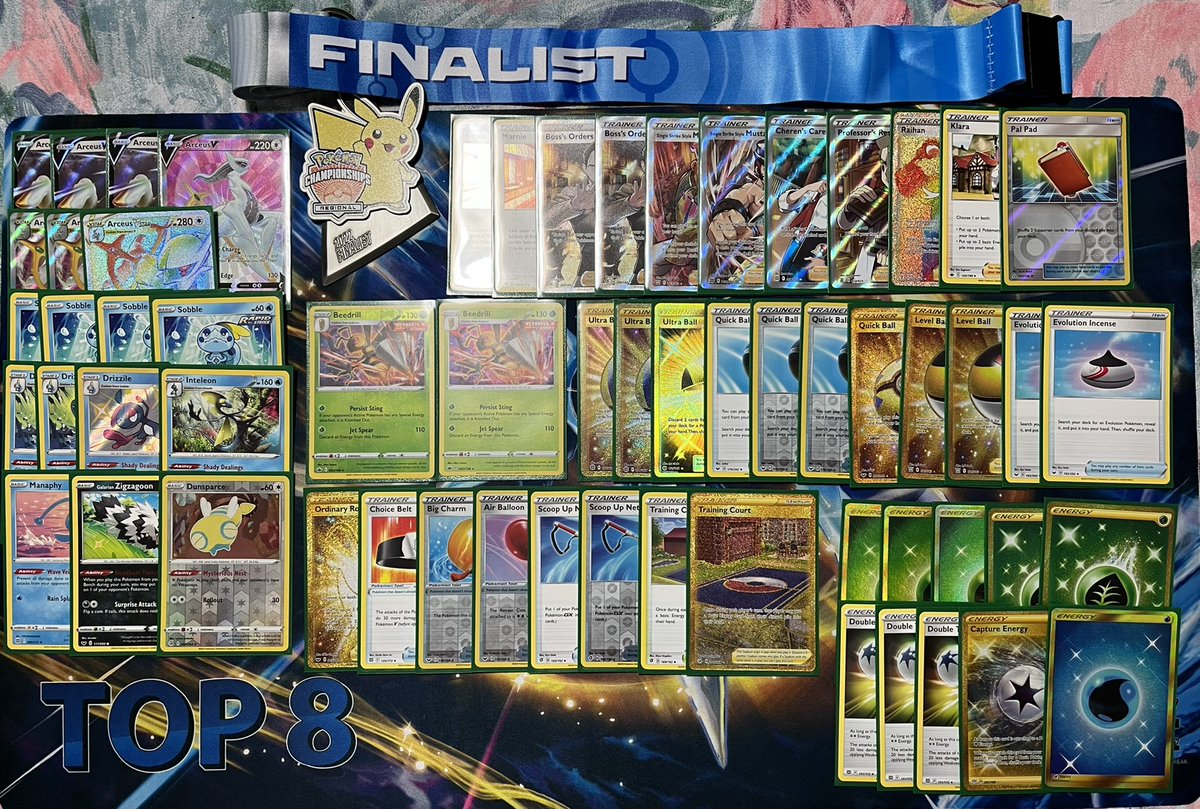 Finished 2nd at Perth Regionals with beesss🐝🐝 Thanks to <a href="/pkmnMattyB/">Matty🅱🇦🇺</a>  for the finals match, well deserved win!