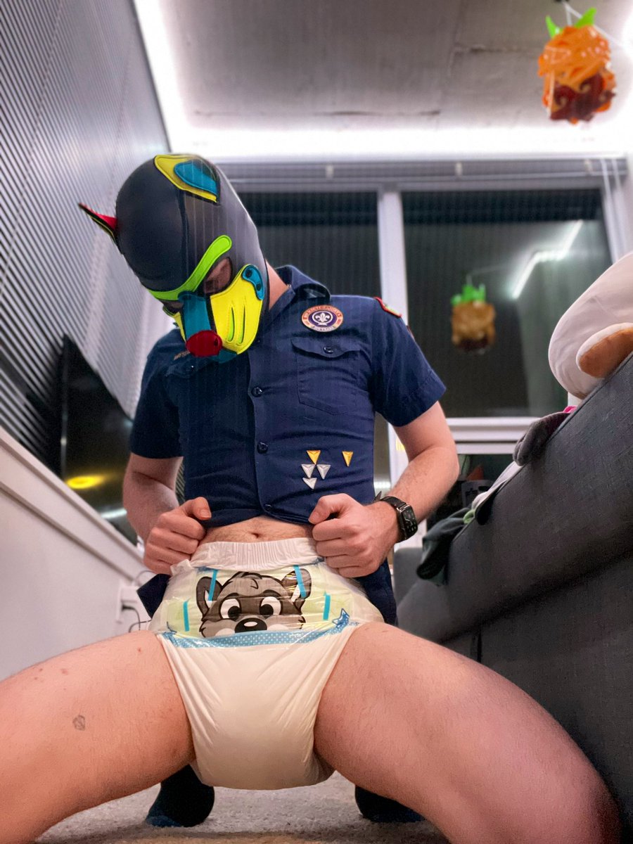 Alright, who wants to tent with me? Don’t worry, I brought diapers so I wont get our sleeping bags wet. You can wear one too if you want - I wont tell anybody