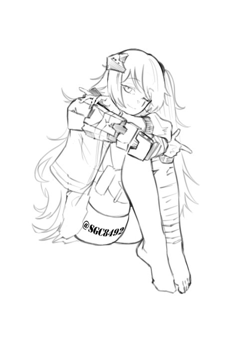 ラフ
そうか……体育座りは尻が見えるのか……
予定外だ…… 