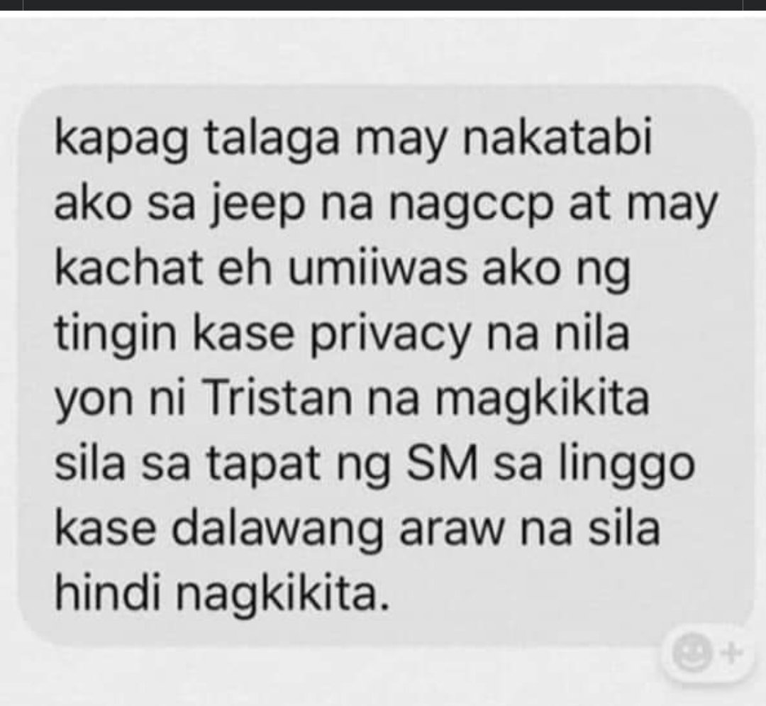 MyKey_10_07's tweet photo. Natawa ako dito from FB. Sharing here for those who can use a little laugh. ๐
#RespectingPrivacy https://t.co/Po4heBMdey