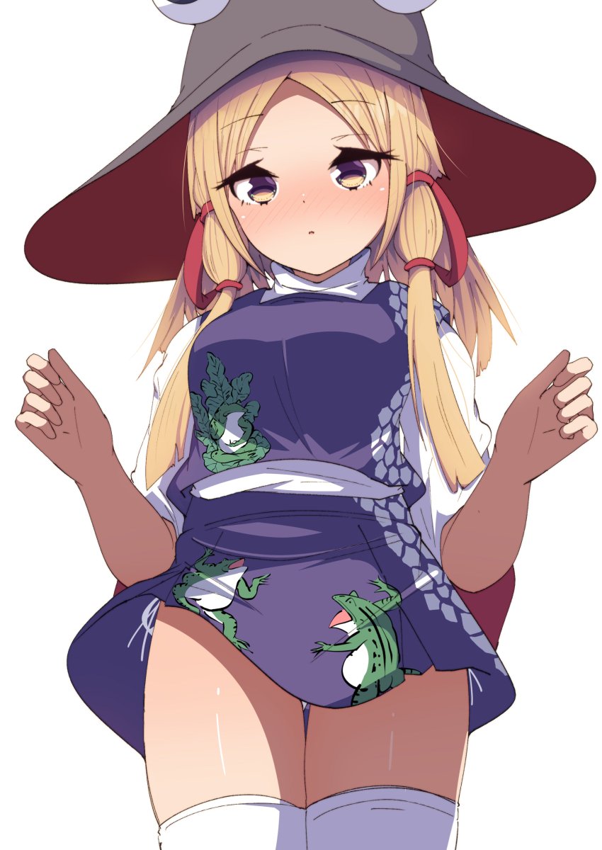 諏訪子ちゃんにえっちな風がッ!👀 