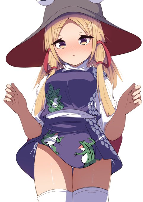 諏訪子ちゃんにえっちな風がッ!👀 