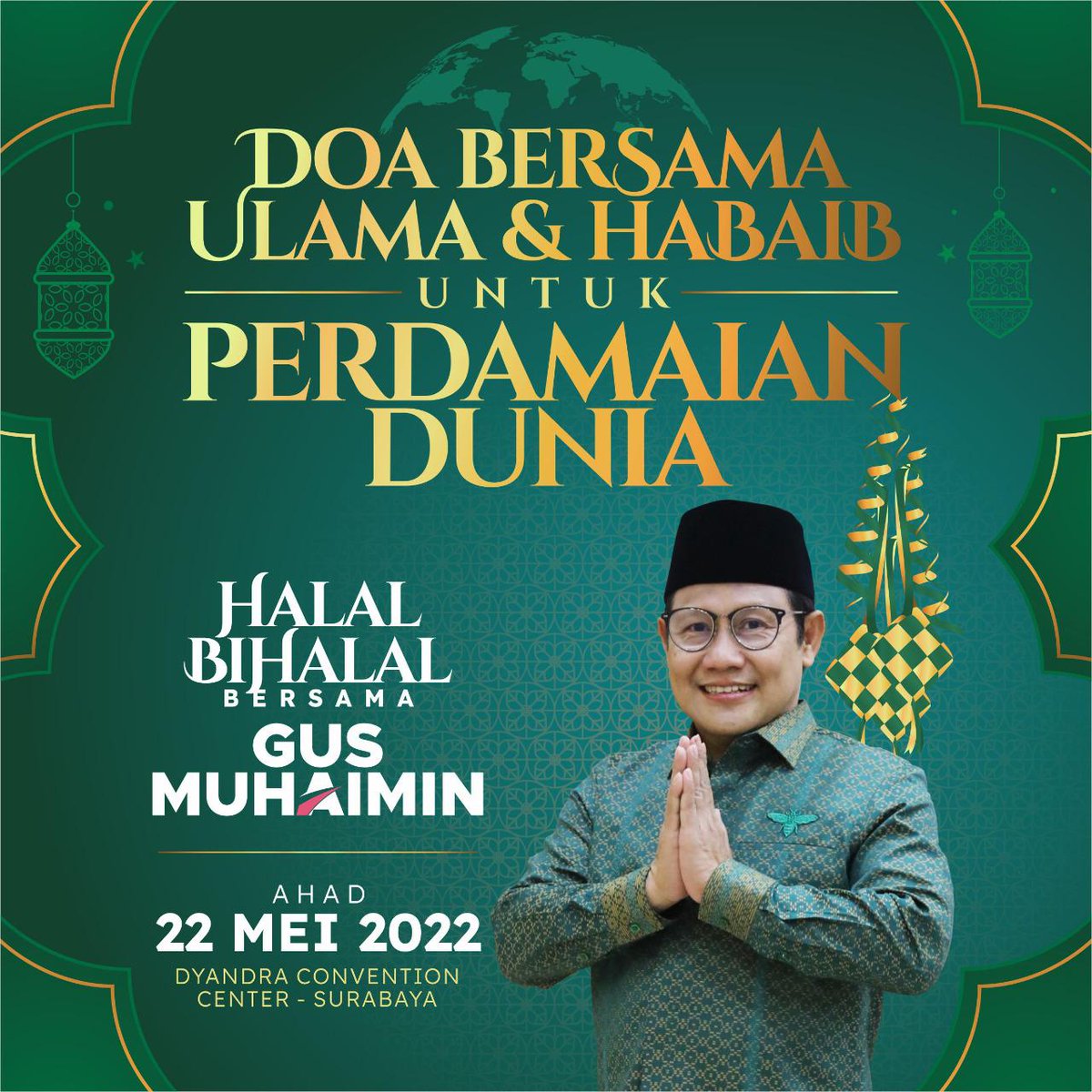 azharsaiful17's tweet photo. PELAKSANAAN DOA BERSAMA UNTUK
PERDAMAIAN DUNIA
#GusMuhaiminUlamaSatuBarisan
@jokowi 
@halimiskandarnu
@cakimiNOW
@DPP_PKB
@EmHasanuddin
@malik_haramain
@imansyukri
@SukoyoKasekpro
@fachrilabalado
@taufikmadjid71
@yusradaridesa 
@azzameldzikrie 
https://t.co/gsF2eOibVA https://t.co/ZKxewB6NEg