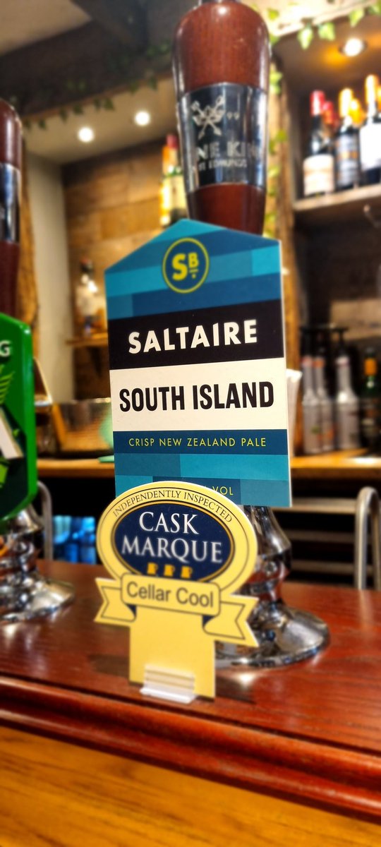 Fresh on, perfect with our delicious Sunday Roasts, this light hoppy ale from <a href="/SaltaireBrewery/">Saltaire Brewery</a> 

#chefandbrewer #harrogate #caskale #Sunday