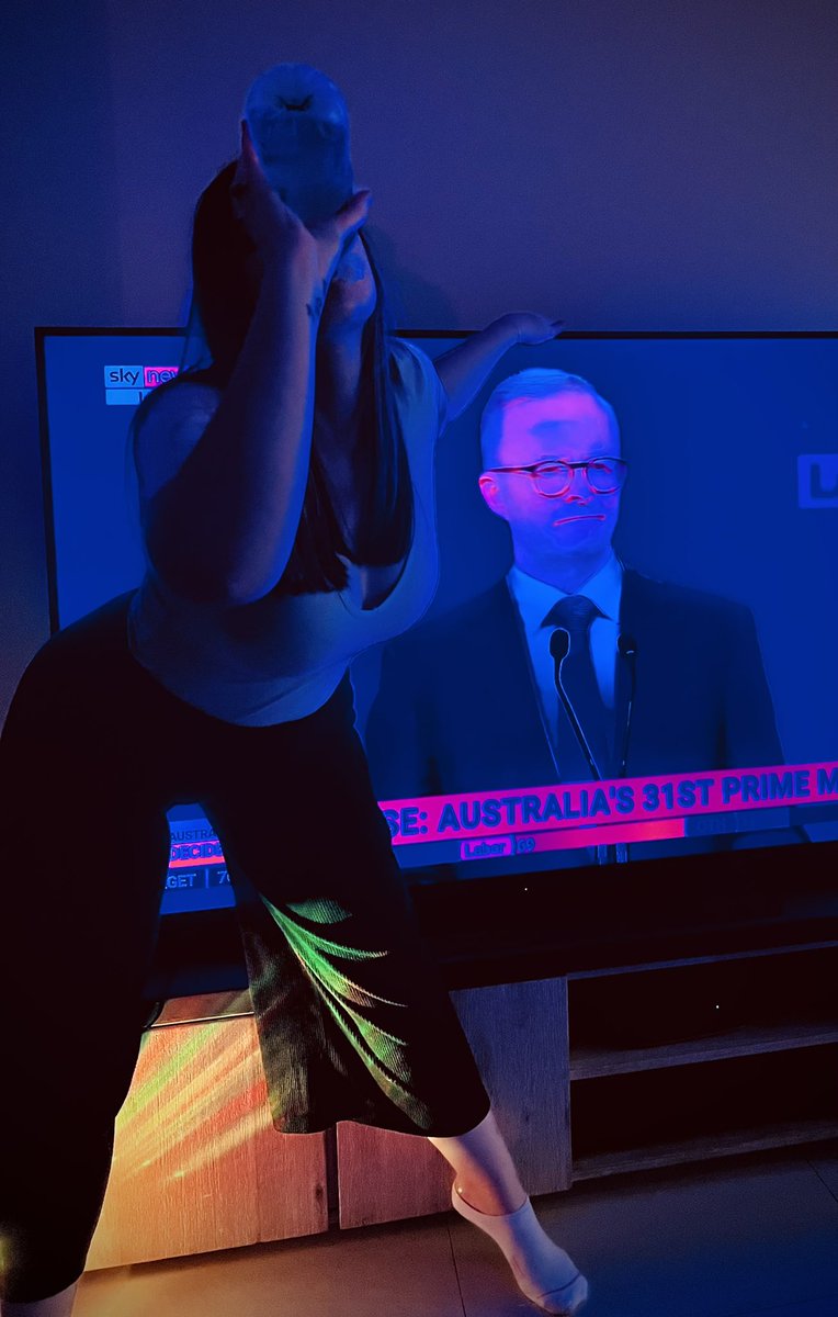 shannonirisx's tweet photo. Election Day happened to fall on the same day as my birthday this year. Suffice to say I had a great day and an even greater night 🎉 #auspol https://t.co/kn5SMo5WWs