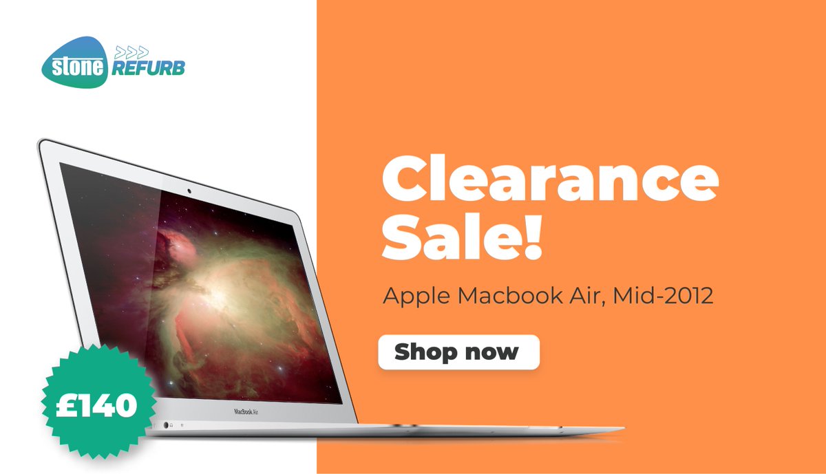 StoneRefurb's tweet photo. Enjoy up to 30% off on selected products from brands such as HP, Lenovo &amp; Apple. 

Stone Refurb offers you:
• Powerful performance 📈
• Low costs 🤑
• Chance to save our environment from harmful e-waste streams 🌎

Head over to https://t.co/0l2fKyD9pC https://t.co/u7HTFs1vms