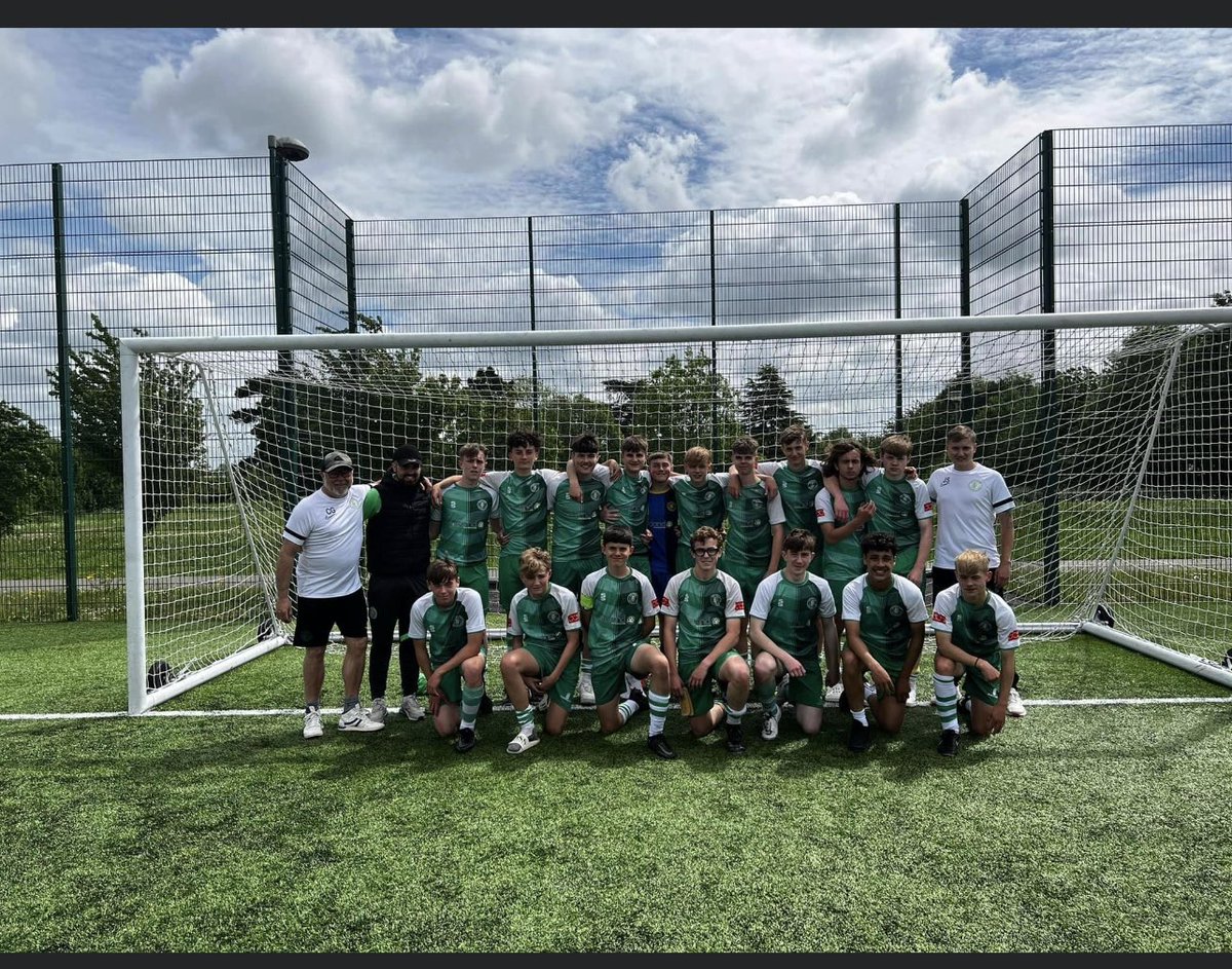 UNDER 15 MJPL: 

Proline academy 1-2  Feckenham 

L.O’Hare ⚽️⚽️

A impressive final game of the season yesterday for our U15’s who were deserving winners. An amazing game to watch with L.O’Hare scoring a brace.  

💚UTM