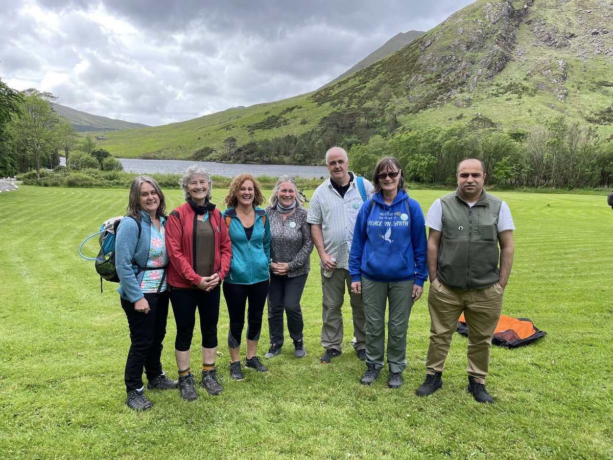 MaireadL2's tweet photo. Super day yesterday with a great group of people, on #Doolough #faminewalk 18km got to meet in person this year #reflection #compassion #love #friendship #placesofsanctuary @Stephan39476279 @homayoonshirzad @catherinegalway https://t.co/lEx9iDyOFG