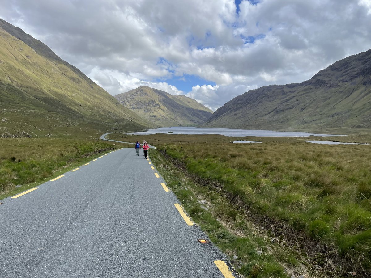 MaireadL2's tweet photo. Super day yesterday with a great group of people, on #Doolough #faminewalk 18km got to meet in person this year #reflection #compassion #love #friendship #placesofsanctuary @Stephan39476279 @homayoonshirzad @catherinegalway https://t.co/lEx9iDyOFG