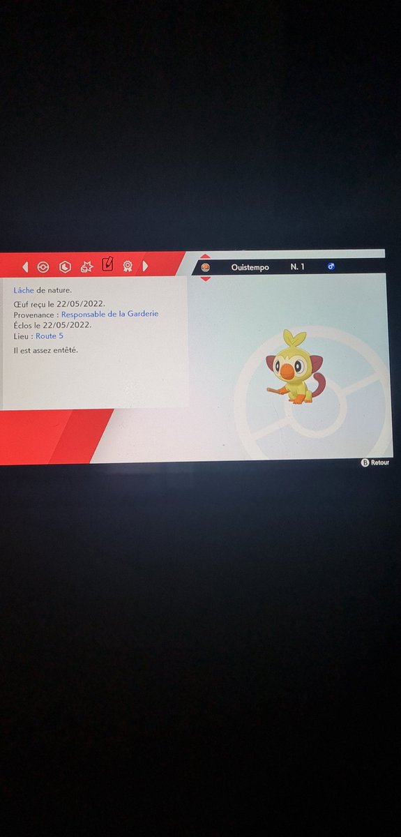 Bon ben voici une nouvelle fraude pour le <a href="/Projet_CSLD/">Community Shiny Living Dex</a> 😅
Petit ouistempo shiny en 16 œufs en masuda