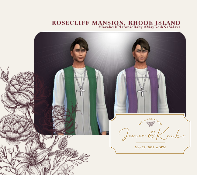 Camero posted:
🗓 – 05/22/22
📍 – Di Ko Sure

     ❝Nagbabalik ang favorite niyong officiant >:)❞ 

     #JavaKeiKasalan
     #JavaKeikPlatonicBaby
     #MayKeikNaSiJava