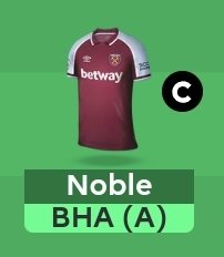 Do me proud one more time <a href="/Noble16Mark/">MARK NOBLE</a>, just need 600 odd points to win #FPL 🤣. Forever my captain - thankyou