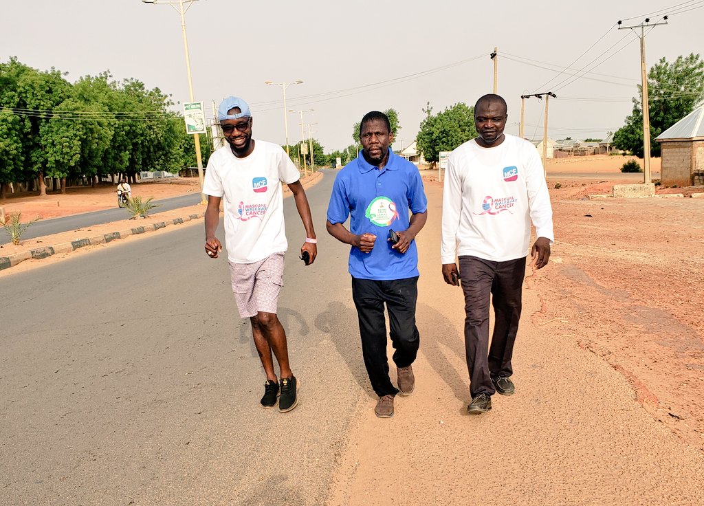 MalcolmAlkalee's tweet photo. This morning, together with my colleagues at @MedicaidcfP, we joined the @WHO Kebbi State Team for the #WalkTheTalk: the #HealthForAll Challenge covering more that 5KM

#WalkAwayCancerNG #CloseTheCareGap #HealthForAllChallenge #WHA75 https://t.co/kMZ1Wp2ocl