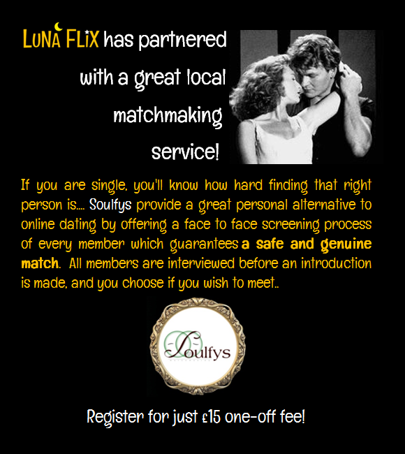 "You had me at hello"... 
Our new partner this year is SOULFYS - a local match-making service who aim to 'complete you' if you are looking out for that special person. Join for just £15.
You can find out details at soulfys.com