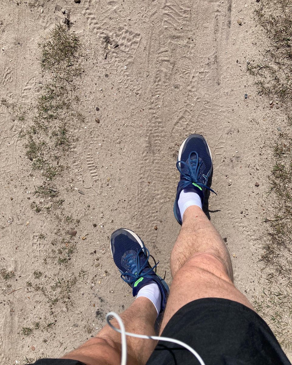 Heerlijk weer na twee maanden kunnen hardlopen 🏃‍♂️