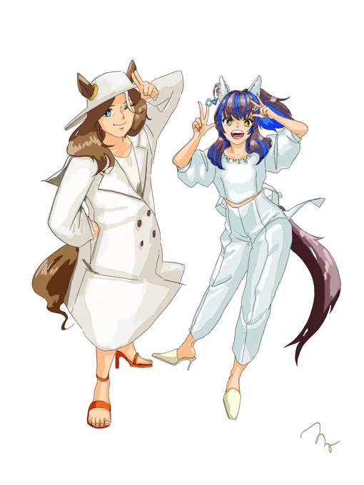 キャスティングミス

#ダイタクヘリオス 
#メジロパーマー 
#ウマ娘プリティーダービー 
