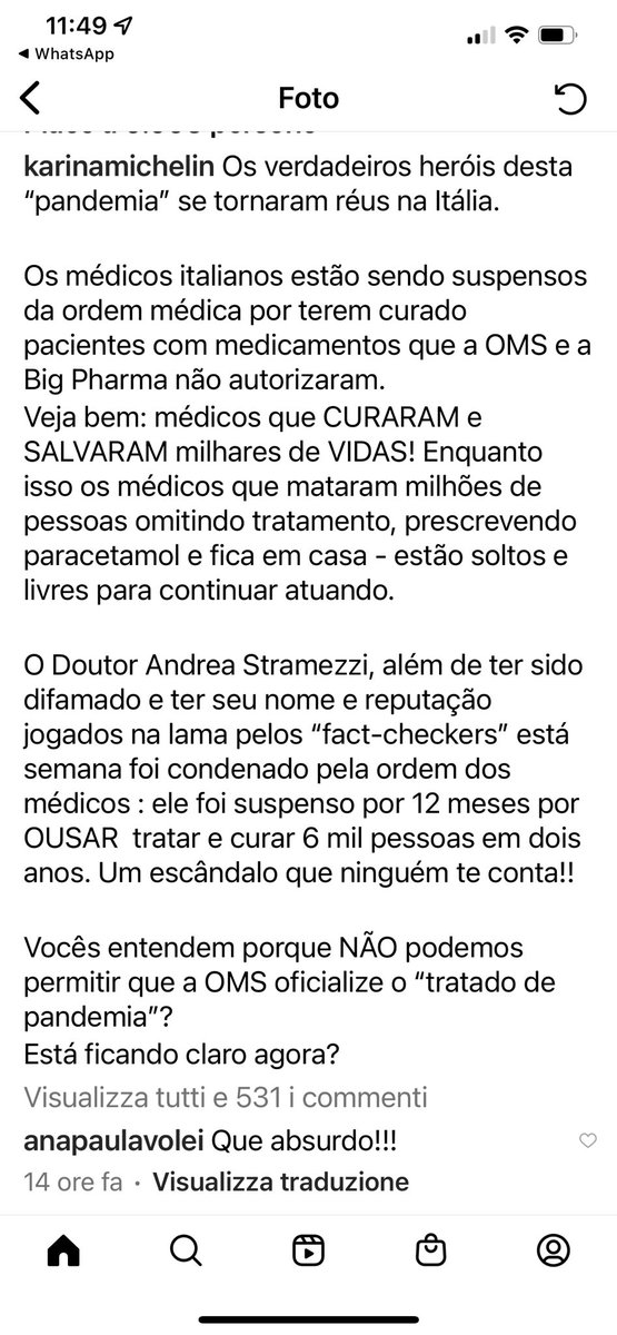 Anche in Brasile, si discute della mia sospensione