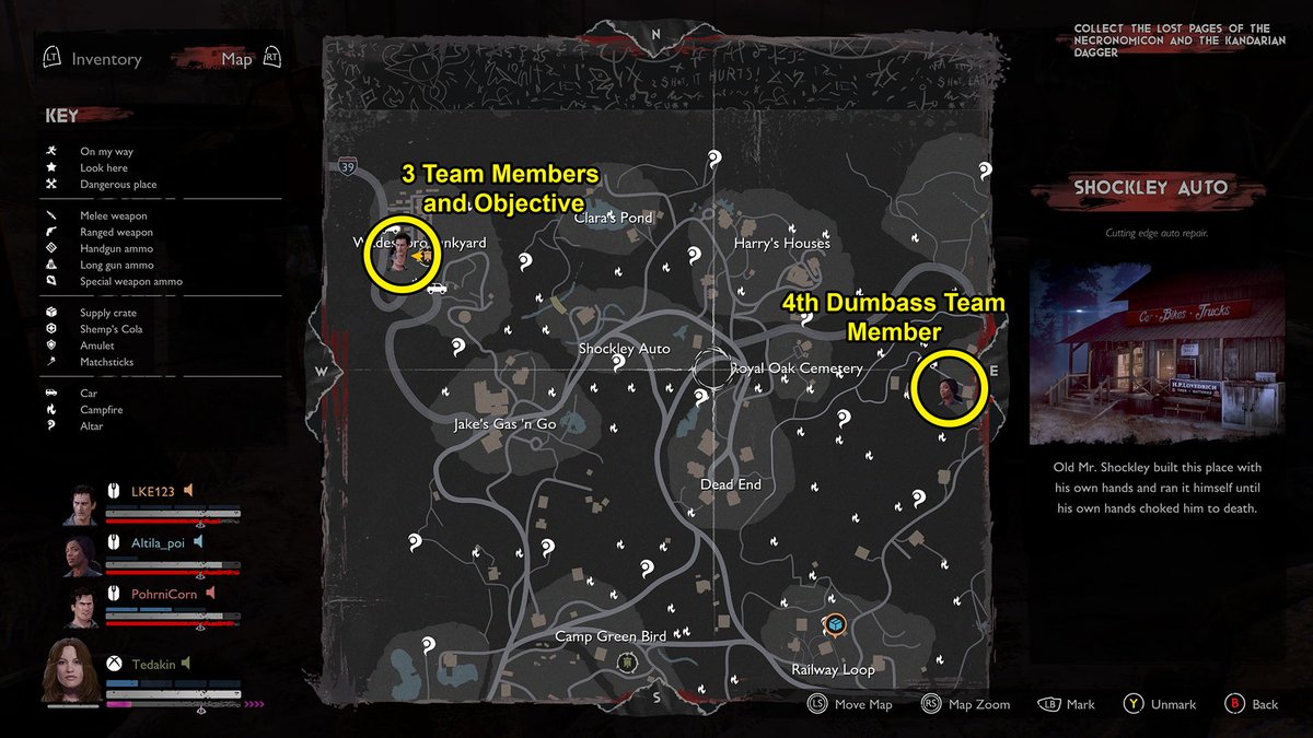 Every game with randoms in #evildeadthegame #evildead