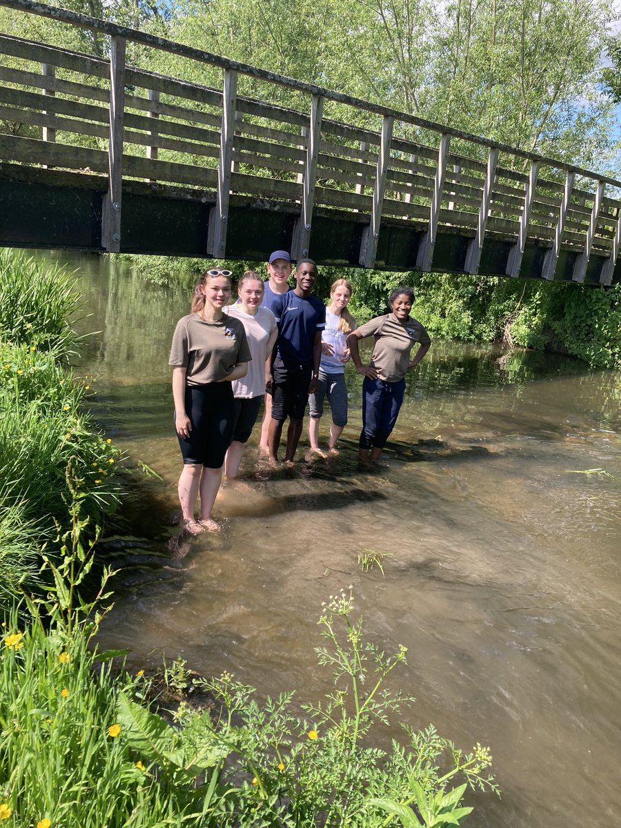 Cooling off time on Bronze exped #armycadets #acf #dofe #berkshireacf