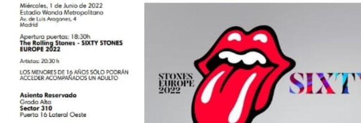 TheVamps4always's tweet photo. Vendo entrada para ver a THE ROLLING STONES en Madrid el 1 de junio 2022. https://t.co/HbYdfpLI0X