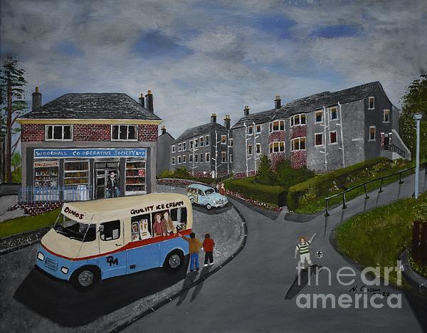 NealCrossan's tweet photo. New artwork for sale! - "Brightside Avenue, Port Glasgow" - https://t.co/6xBZSq9qsH @fineartamerica https://t.co/XiOTYhQNd1