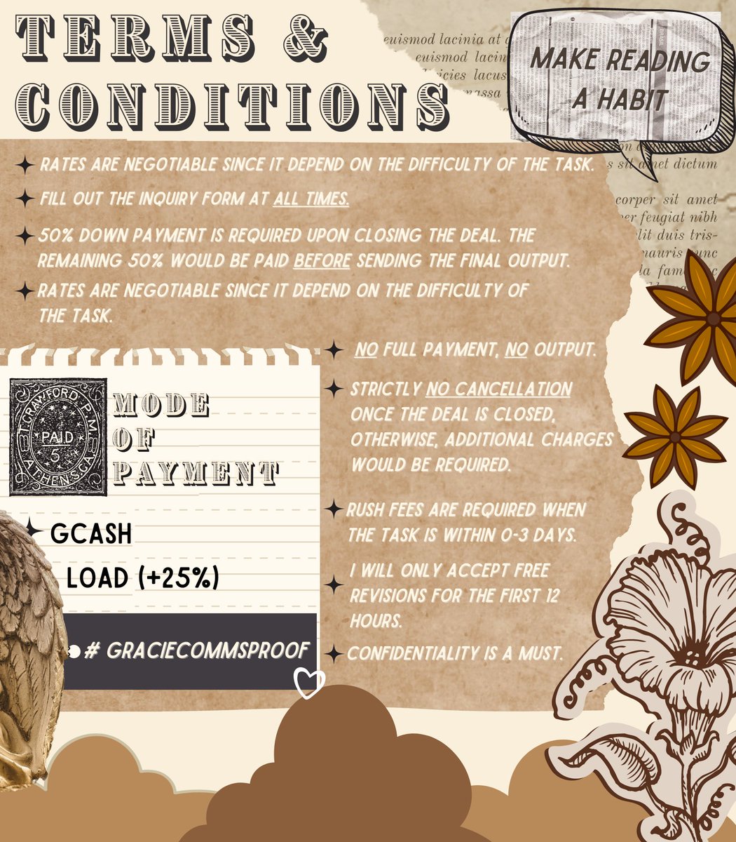 *⁀➷ Welcome to Gracie’s page! Do you need any help? Check these out to know more about my services! ࿐

feedback: #graciecommsproof ✧.*