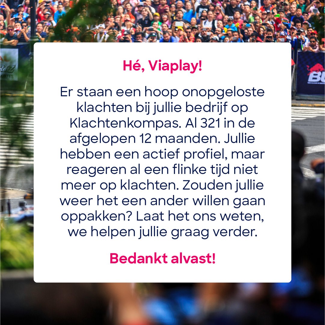 🏎️ Vriendelijk verzoek aan @viaplaysportnl.