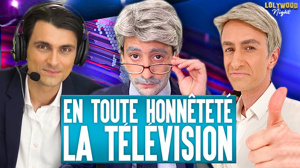 Lolywood (@lolywood) on Twitter photo Découvrez notre nouveau sketch : "En Toute Honnêteté : La TV" 📺 À mater juste ici 👉🏻 youtu.be/BJDH36BQ-qo
cc @ChoopTube <a href="/UgoVandale/">Ugo Marchand</a> @ManuMaisPasTrop <a href="/LauraDomenge/">Laura Domenge</a> @LionelLaget Découvrez notre nouveau sketch : "En Toute Honnêteté : La TV" 📺 À mater juste ici 👉🏻 youtu.be/BJDH36BQ-qo
cc @ChoopTube <a href="/UgoVandale/">Ugo Marchand</a> @ManuMaisPasTrop <a href="/LauraDomenge/">Laura Domenge</a> @LionelLaget