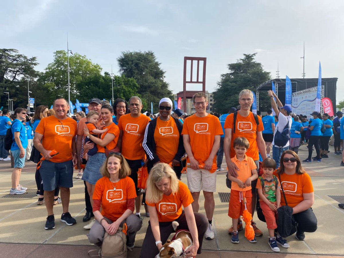 DrZSB's tweet photo. Energetic start to the day @WHO #WalkTheTalk with colleagues @uicc, @DrTedros, my brother and deputy DG @Chikwe_I so many wonderful people; great atmosphere; calories burned…Adopting a regular and serious exercise regime has truly changed my life. #HealthForAll #walkawaycancer https://t.co/tVJRDCQaq1