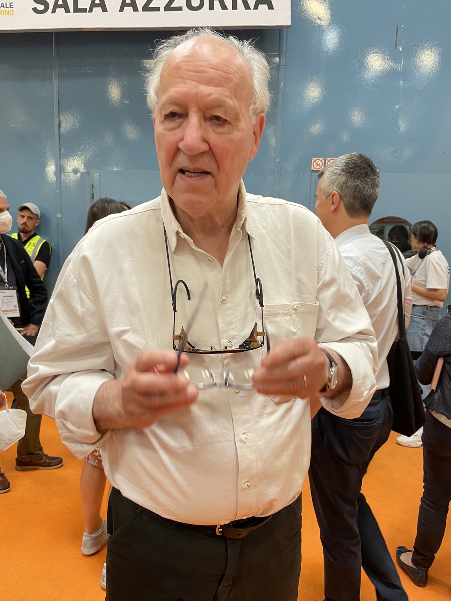 Werner Herzog a torino “non amo le fiere del libro ma it’s Ok