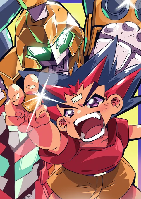 みんな!!ロボトろーぜ!!!
#メダロット 