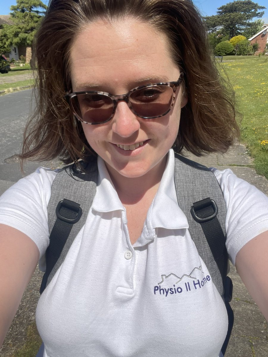 #workgoals walking to see a patient in the brilliant sunshine this morning. His goal is to be able to get out of the house to go to kfc drive through with a friend like he used to! Each to their own and happy to help! #patientcentredgoals #PhysioIIHome #privatephysio #owncompany