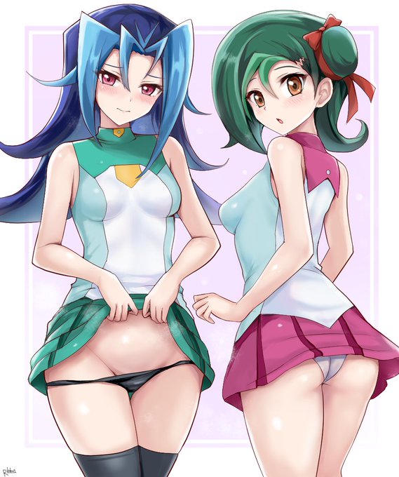 遊戯王,神代璃緒ちゃんリンクス参戦記念rkgk。
ZEXALヒロインみんな良き... 