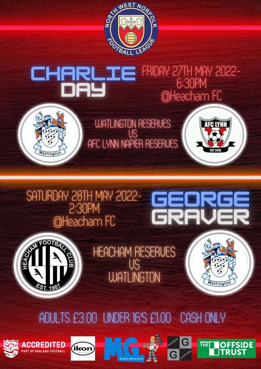Two very exciting finals next weekend 🏆🏆🏆