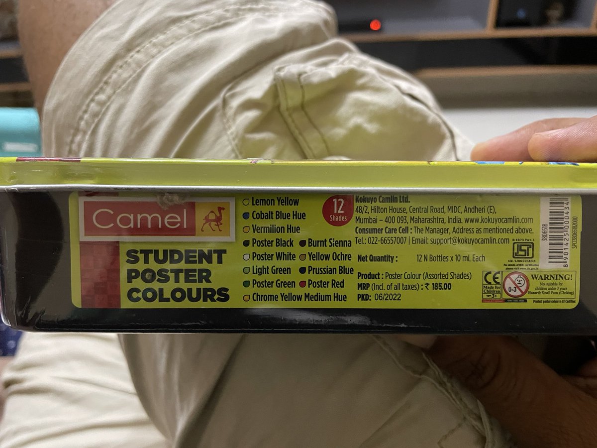 kunjalsoni's tweet photo. @Camlin_Official hey camlin, you are ahead of time. how? https://t.co/B72GKtNNsb
