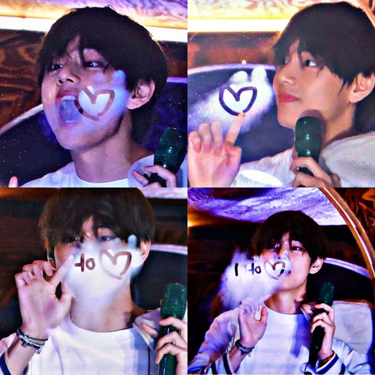 Taedailything's tweet photo. 💜Love you Army💜
#BTSV https://t.co/IxLeFSqldT