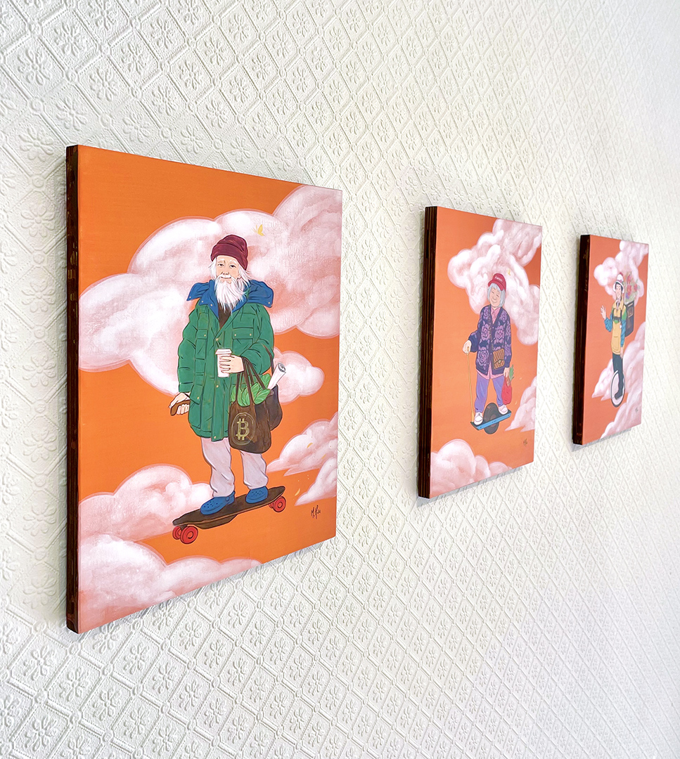 MartinHsu's tweet photo. Eternals ๐๐ฝ #ChinatownGods #AAPIHM
Acrylic on wood panel. Available in my art store https://t.co/x7cL1O6zb8 / #AAPIHM2022 #AAPIHeritageMonth https://t.co/0BpFiIPRQp