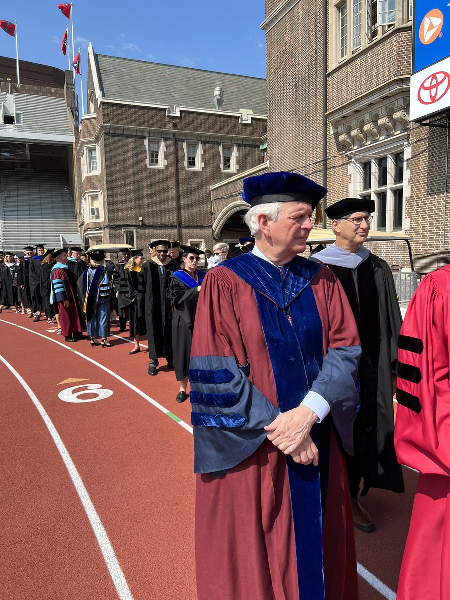 NRothbard's tweet image. Thrilled to celebrate the @Wharton classes of 2020 and 2021 in person. Congrats graduates! And what an inspiring address by @angeladuckw!