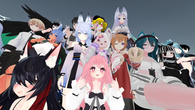 皆で写真を撮る😋 