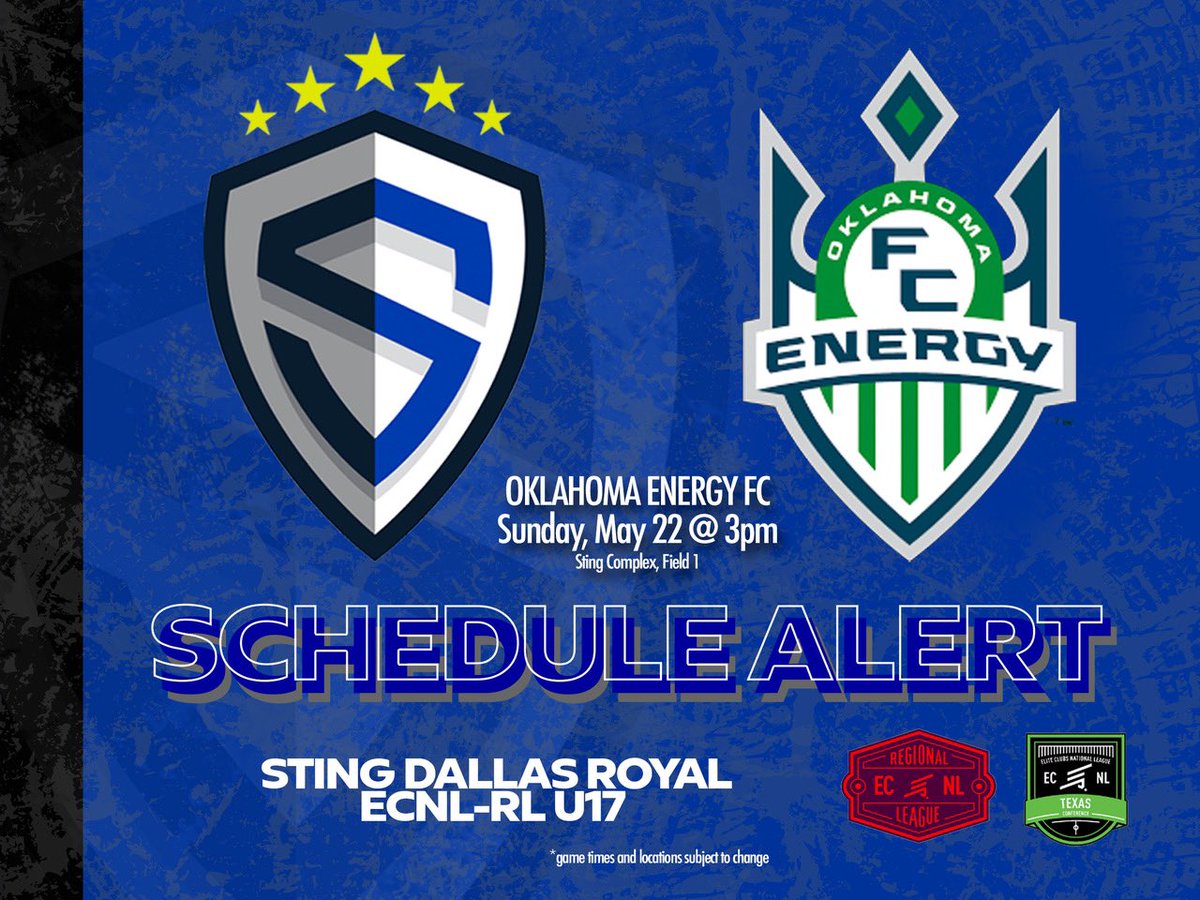 Final game of the conference happening today! Let’s finish it strong! 💪🏻

<a href="/StingSoccerClub/">Sting Soccer Club</a> <a href="/ECNLgirls/">ECNL Girls</a> <a href="/ImCollegeSoccer/">College Soccer Truth ™</a> @EcnlTexas <a href="/NCAASoccer/">NCAA Soccer</a> <a href="/PrepSoccer/">Prep Soccer ⚽️</a>
