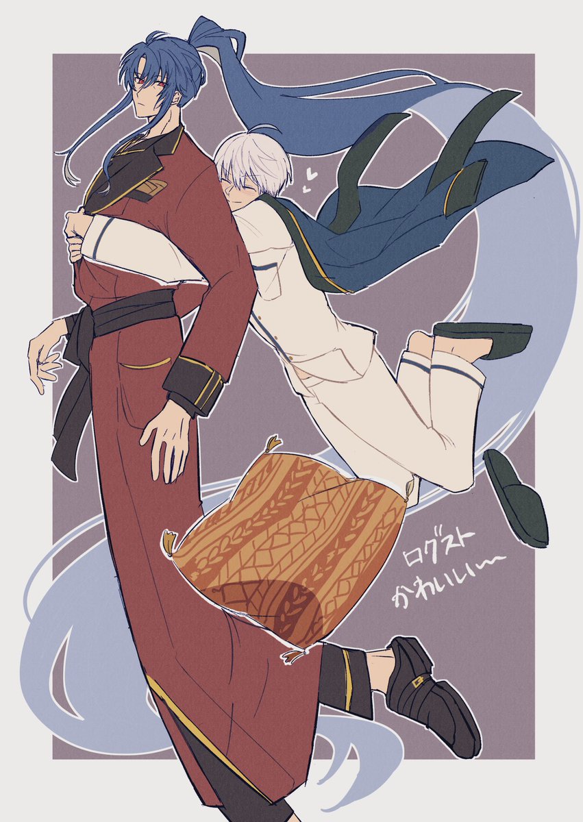 OdKr0p2's tweet photo. オズアサ落書き…ログスト… https://t.co/hClnPs6JPh