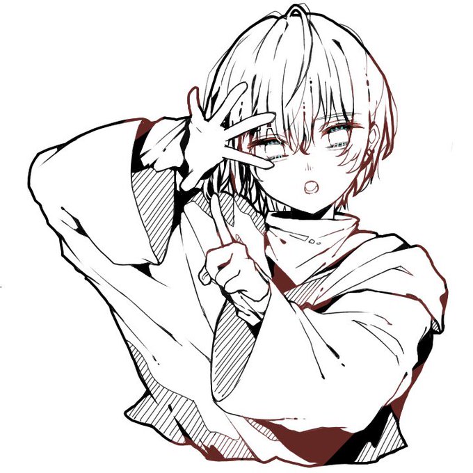 フリー線画のtwitterイラスト検索結果