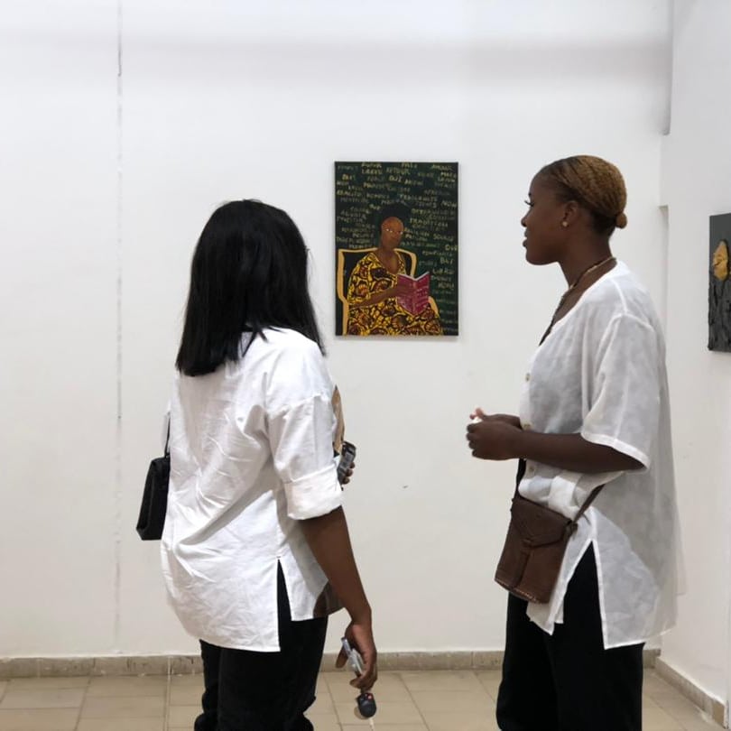 asakan_art's tweet photo. #africalarenaissanceemarche
#AsakanNotes
Le vendredi 20 mai dernier s'est déroulé le vernissage de l'exposition "Africa : La renaissance en marche" au Centre culturel Blaise Senghor dans le cadre des manifestations OFF de la Biennale de Dakar 2022. https://t.co/pxBSjn2VOB