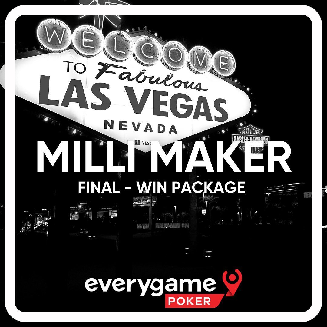 2Fit2Fold's tweet photo. 😯 It's time for V E G A S 💰
Grab your $4.500 package here now!!♣️HUGE Sunday on @EverygamePoker today!! 10k GTD AND Vegas WSOP MILLI Maker satty!! start at 12pm EST!! Don't miss your shot! 😎Grab your seat 💥
#vegas #everygame #poker #pokeronline #millimaker https://t.co/t44sYtU35j