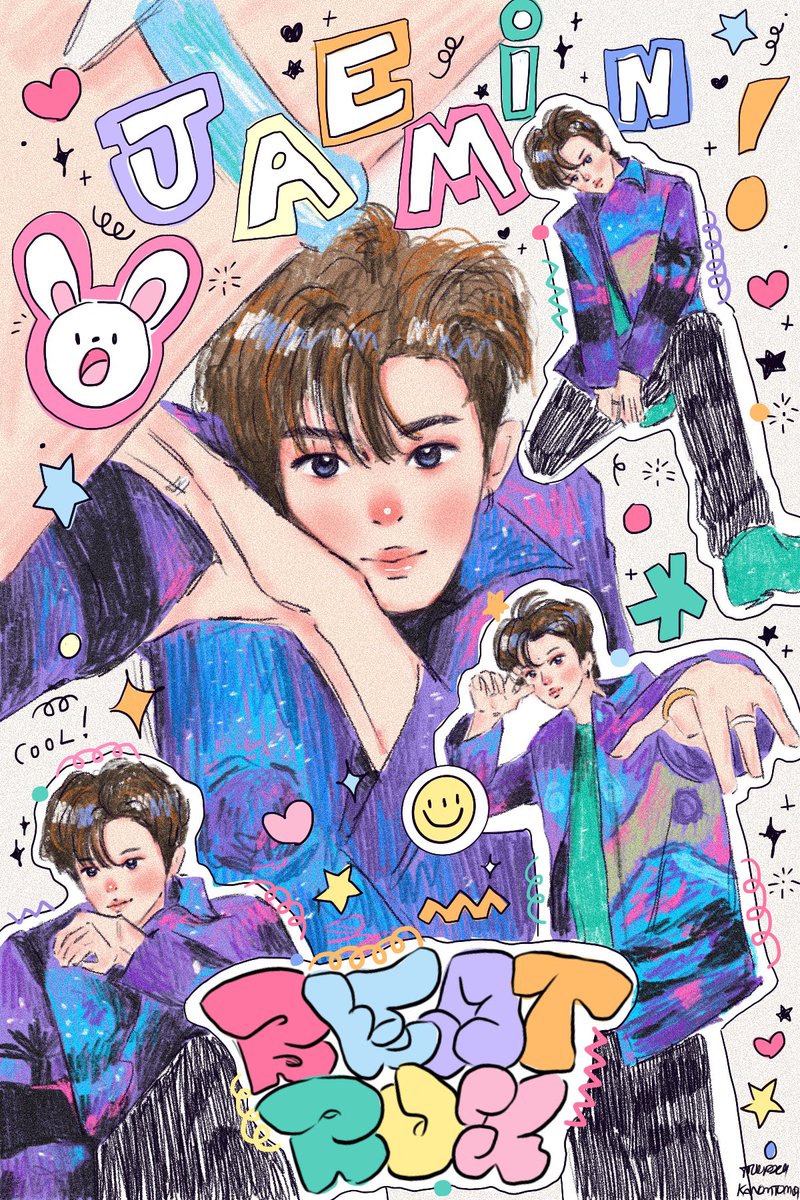 Jaemin sugar pop star 🐰🎸💥🎀