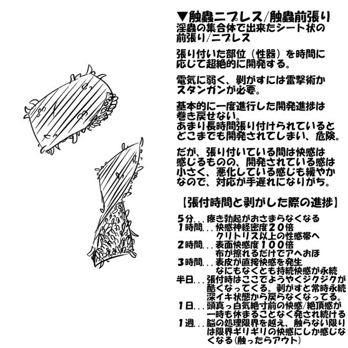 らくがき～
『ミニスカ着物で触手責め』 