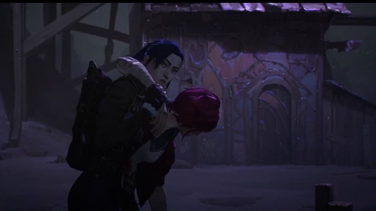 razor_spikes's tweet photo. do you guys think Vi knew she isn’t gonna live long cause of her wound so she decided to rest in her old home as a way to die in one of the places that she was the happiest? https://t.co/QRqYrUJj8G